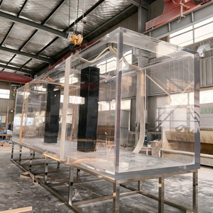 Tùy chỉnh Hiện đại giá rẻ lớn Aquarium Tank Acrylic Aquarium Fish Tank Acrylic trang trí Fish Tank - Product Image 4