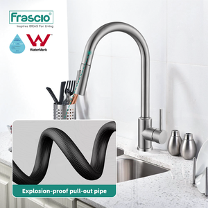 Frascio pulvérisateur extractible monté sur le pont robinets d'<span class=keywords><strong>évier</strong></span> de cuisine robinets d'<span class=keywords><strong>évier</strong></span> de cuisine multifonctions robinet de cuisine <span class=keywords><strong>professionnel</strong></span> - Product Image 2