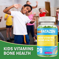 Vitaminas OEM para Niños, Adolescentes y Adultos, Favorecen la Salud Ósea, Fortalecen el Crecimiento, Suplemento de Calcio y Vitamina D, Sin Sabor, Sin Azúcar