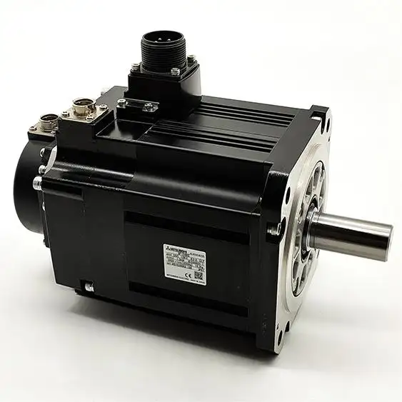 HF154BS-A48 motor servo baru Mitsubishi CNC motor rem dengan set encoder