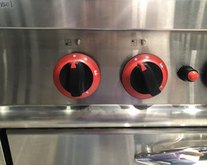 موقد غاز تجاري ذو نوعية جيدة ومزدوج 48 بوصة و 6 شعلة بمعيار أمريكي مع فرن كهربائي - Product Image 5