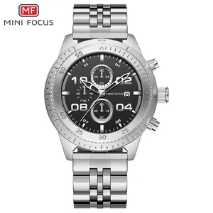 MINI FOCUS MF0230G Casual chronograph men watches dial analog waterproof luxury men wristwatch quartz