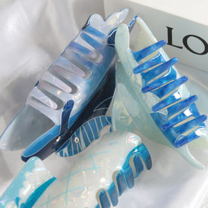 Professionele Fabrikant Unieke Zeedieren Haarclips Schattige Grote Oceaan Haarklauw Clips Dolfijn Haai Strand Haaraccessoires - Product Image 2