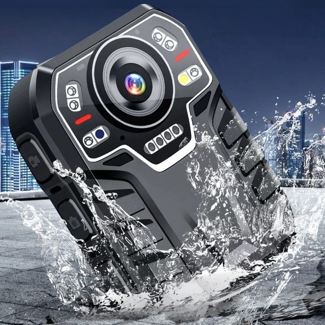 Professional Portable Clip-on Camera with 140° Wide-Angle Lens Super Clear Night Vision Infrared Corporal Monitor