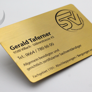 Tarjetas de Visita Promocionales de Metal Bronceado Tormany, Precio Económico al por Mayor, Impresión Serigráfica, Logotipo en Relieve Personalizado, Acero Inoxidable - Product Image 5