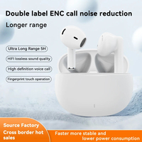 Écouteurs sans fil W2, casques de jeu stéréo avec indicateur de batterie LED, chipset JL, étanches, design intra-auriculaire