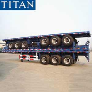 TITAN Tri Trục Phẳng Sàn 48 Ft Phẳng Trailer Cho Bán Trong Namibia - Product Image 3