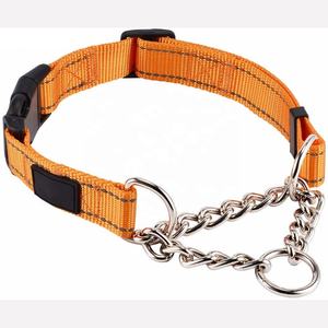 <span class=keywords><strong>Collar</strong></span> de perro de nailon acolchado ajustable <span class=keywords><strong>Martingale</strong></span> Breakaway de liberación rápida con luces - Product Image 1