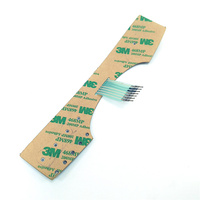 Keyboard Membran DIY untuk Remote Controller dengan Pin Solder 4 Tombol Pitch 2.54mm Ketebalan & Warna Kustom