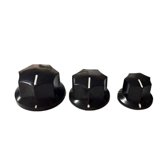 5007-2 shaft hole 6.4mm knobs 1/4 shaft Potentiometer Volume Control Rotary Knob Effect Pedal Knob
