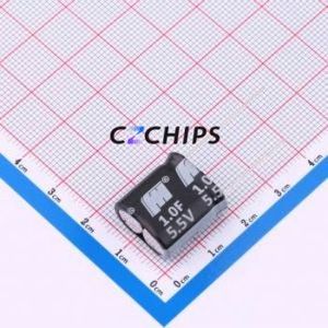 Supercondensador FH5R5Z105M-H0816PA, Componente de Orificio Pasante (THT), P=12mm, Condensador 1F 20% 5.5V - Product Image 1