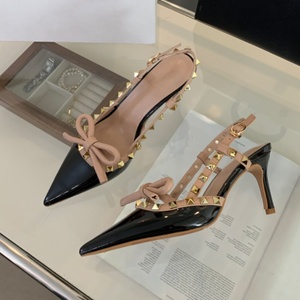 Sandalias Slingback, Nuevo Estilo, Elegantes, Sexys, Únicas, de Diseñador, Tacones Sexys para Mujer 2024 - Product Image 2