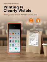 Máquina POS multifuncional Syble, impresora 4G, WIFI, 58mm, 4 + 64GB, Terminal POS, sistemas POS móviles de mano inalámbricos