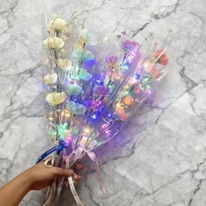 Ramo de Azaleas Brillantes Artificiales, Juguetes Luminosos para el Día de la Madre, San Valentín, Fiestas, Regalo Romántico - Product Image 4