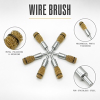 Brosse métallique à extrémité torsadée pour le traitement des surfaces métalliques, le polissage et le meulage – Fournisseur d'outils abrasifs