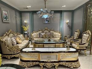 Vente directe de meubles indiens, canapés vintage classiques ou en cuir véritable, canapés italiens, ensemble de salon, canapé de luxe - Product Image 4