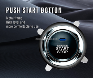 Nto phổ Keyless đi hệ thống đẩy bắt đầu Bộ đánh lửa từ xa khởi động động cơ dừng Nút chuyển đổi báo động xe ô tô phụ kiện ô tô - Product Image 5