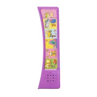 Module sonore en plastique à 6 boutons en forme de croissant, boîte sonore à pression pour livres, emballage personnalisable disponible en gros