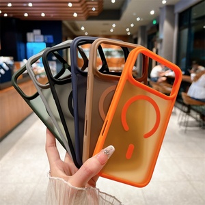 Funda Magnética de Lujo para iPhone 17 16 Pro Max, Carga Inalámbrica, Acabado Mate, Antigolpes, para Teléfono Móvil - Product Image 2