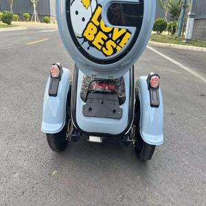 Tricycle Électrique Pliable Chinois à Bas Prix, Nouvelle Vente Chaude, Personnalisé, à Caisse Ouverte, pour Adultes, 4 Passagers - Product Image 3