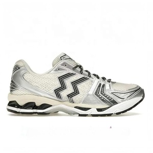 Nouvelles Chaussures <span class=keywords><strong>de</strong></span> Course Designer 2160, Baskets Plateforme 1130, Chaussures d'Entraînement d'Extérieur K14, Noires Argent Pur, à Lacets, pour la Marche - Product Image 2