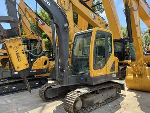 Excavatrice sur chenilles Volvo Ec55D 5,5 tonnes Jaune Équipement de construction lourd - Product Image 3