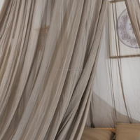 Canopée de lit EMF et radioprotection-Nylon enduit d'argent 100%, bouclier de chambre durable