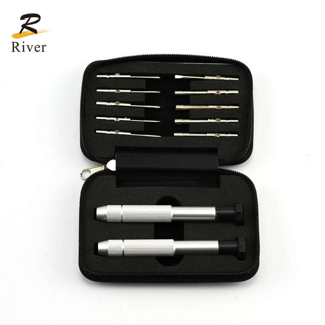 Optical Tool Kit Eyeglasses Repair Kit Precision Screw Driver Screwdriver Set With Zipper Box