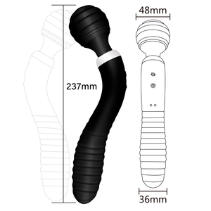 Elétrica sem fio Handheld Corpo Massageador Vibrador Para Mulheres Com Ferramentas de Massagem - Product Image 2