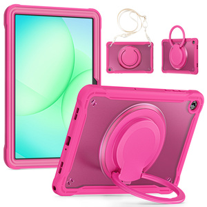 Housse de protection la plus récente 2026 pour <span class=keywords><strong>Samsung</strong></span> Tab A11 Plus 11 pouces avec dragonne et bandoulière réglables - Product Image 2