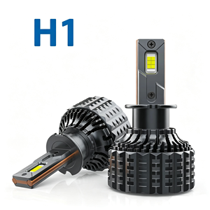 หลอดไฟหน้า LED V20 H1 8V-48V แรงดันไฟฟ้ากว้าง ไม่กระพริบ ไม่มีขั้วไฟฟ้า  ลำแสงคงที่ ระบายความร้อนด้วยพัดลม  หลอดไฟรถยนต์ทดแทน - Product Image 1