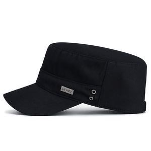 Men's Flat Cap Cotton Canvas Sunshade Hat Spring Autumn Casual Outdoor Breathable <b>Sunscreen</b> Hat - Product Image 2