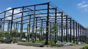 Edificio <span class=keywords><strong>de</strong></span> <span class=keywords><strong>Garaje</strong></span> <span class=keywords><strong>de</strong></span> Acero <span class=keywords><strong>de</strong></span> Fácil Montaje, Almacén Prefabricado Comercial, Estructura Metálica Prefabricada - Product Image 6