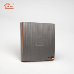 สวิตช์ติดผนังแบบก้านเดี่ยว Klass Modern UK 16A 1 ช่อง พร้อมพอร์ต USB 2 ช่อง 220V แบบฝัง OEM/โลโก้สั่งทำได้ สำหรับใช้ในบ้านและโรงแรม - Product Image 2