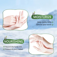 Crème hydratante pour les mains à l'acide hyaluronique de raisin, hydratation continue pour soulager les peaux sèches et déshydratées, nourrit pour des mains souples
