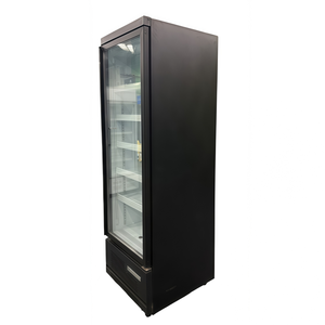 <span class=keywords><strong>Réfrigérateur</strong></span> commercial avec cadre en alliage d'aluminium rose doré, vitrine réfrigérée verticale - Product Image 3