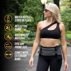 Free Sample Running <b>Phone</b> Bag Fitness Kit Small Women Waist Bag Sports Lightweight Waterproof Invisible Belt Women Fanny Pack - Product Image 2