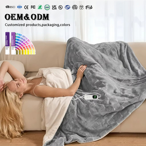 휴대용 충전식 전기담요 휴대용 전기담요 난방 여행 사무실 차량 야외용 - Product Image 1