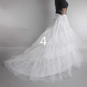 Wholesale Lolita <strong>Underskirt</strong> Wedding Accessories Fish Tail Petticoat for Ball Gown Wedding Dress Bridal Gown Wedding Petticoat - Product Image 5