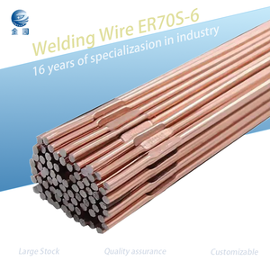<span class=keywords><strong>ER70S</strong></span>-<span class=keywords><strong>6</strong></span> <span class=keywords><strong>TIG</strong></span> de fil de soudure enduit de cuivre de prix usine 1.6mm 2.0mm 2.5mm 3.2mm personnalisable - Product Image 1