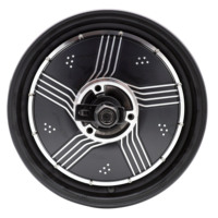 Motor DC Brushless DKYS 72V 12"40H3000W Magnet Permanen Tahan Air IP67 Hemat Energi Motor Sepeda Listrik Hijau