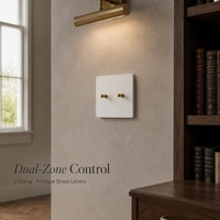 Interrupteur mural électrique personnalisé rétro, ignifuge, pour PC, CE 220V, 1 ou 2 modules, variateur 2 voies, contrôle multi-emplacements, pour maison, bar, hôtel