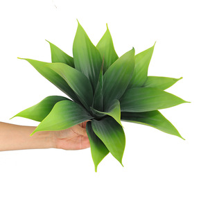 Plantas Artificiales de Interior para Exhibición en Ventanas, Simulación de Plantas Tropicales del Desierto, Plantas Nórdicas Grandes, PVC Suave, 30 cm, <span class=keywords><strong>Agave</strong></span> con Tacto Realista, Protección UV - Product Image 5