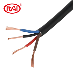 100m/Rol 3-aderige flexibele PVC elektrische draadkabel 450/750V 1,5mm 2,5mm gevlochten koperen geleider CE gecertificeerde besturingskabel - Product Image 2