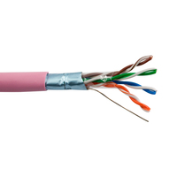 Cable de Comunicación FTP Cat5e Changbao de 305m - 4 Pares 24AWG Cobre Desnudo/CCA de Doble Conductor para Redes LAN de Computadoras