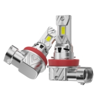 Play and Plug Ventilateur de phare de voiture de refroidissement H4 H7 H11 9006 9005 HB3 Ampoule de phare LED