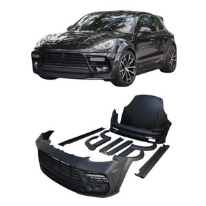 Kit carrosserie large style M pour Cayenne 958.2 2015-2017 avec pare-chocs, jupes latérales, passages de roues et capot – Vente chaude usine - Product Image 1