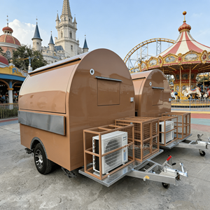 Camión de Comida Callejero, Carrito de Comida Móvil, Remolque de Comida con Cocina Completa Equipada, Remolque de Café, Remolque de Helados - Product Image 4