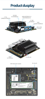 NVIDIA Jetson Nano 4GB 472GFLOPS Kit de desarrollo de computadora de borde de inteligencia artificial con Módulo de placa de núcleo B01-T