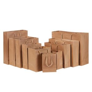 Sacs en papier kraft pour aliments, sacs à emporter en papier kraft - Product Image 3